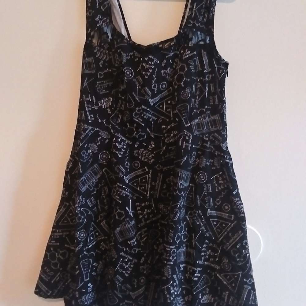 Hot Topic scientific print dress Size XL